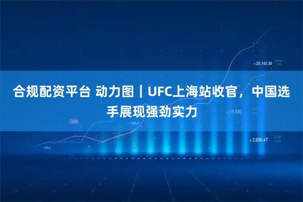 合规配资平台 动力图｜UFC上海站收官，中国选手展现强劲实力